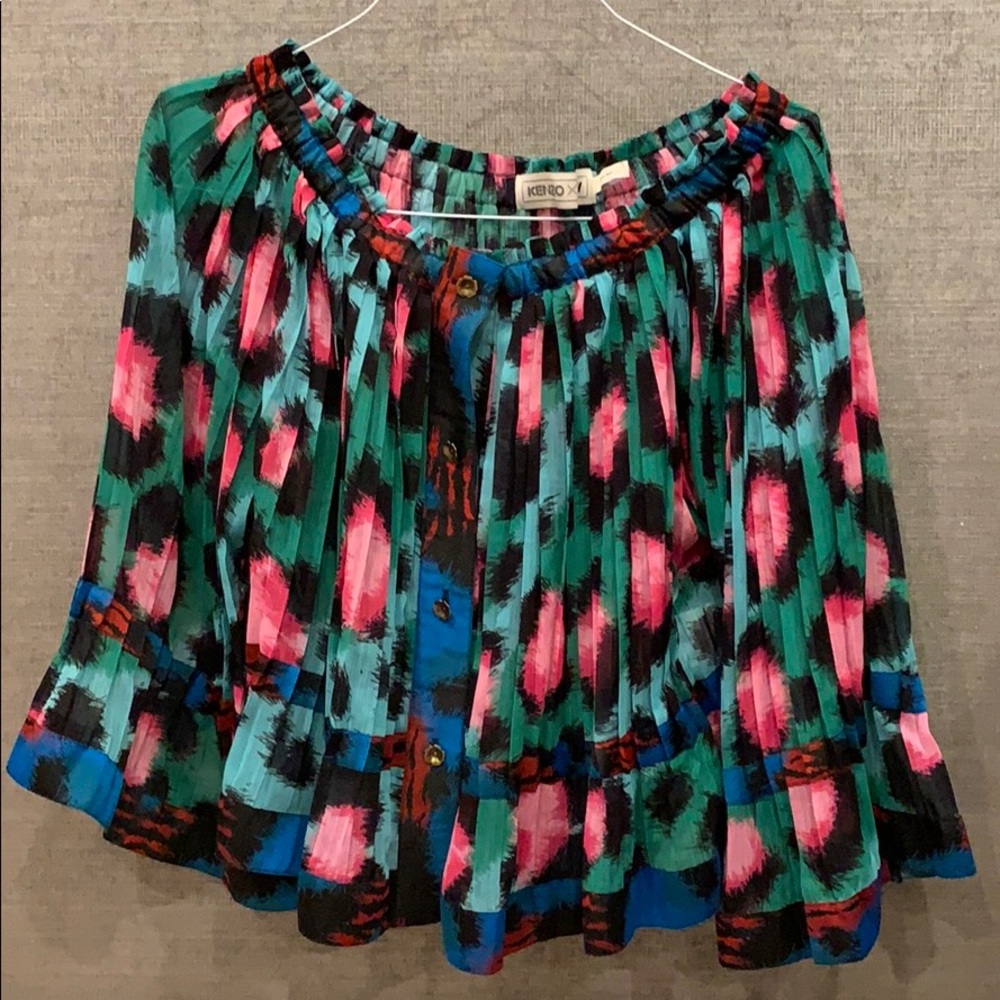 Kenzo x H&M Blouse Sz 6 US